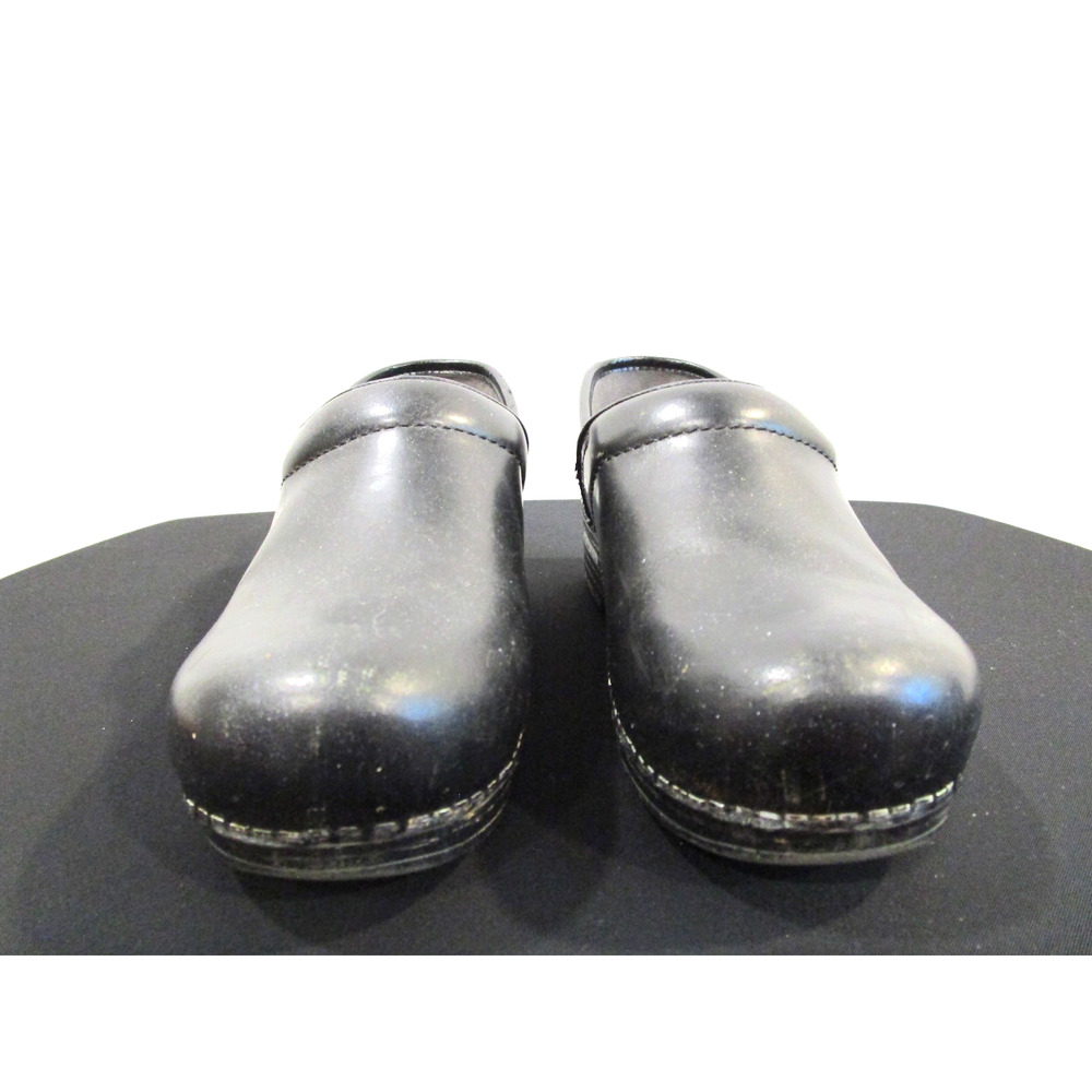 Dansko XP Professional Black Leather Clogs Shoes Women Sz 39 EU/ 8.5 US - Picture 3 of 9
